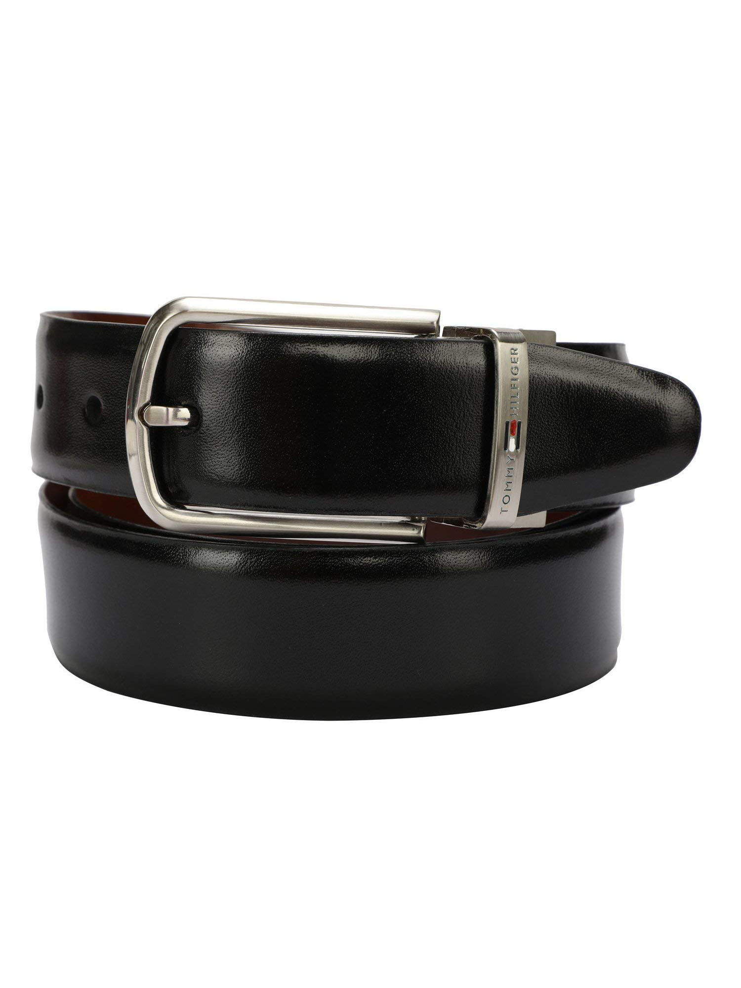 tommy hilfiger men's leather reversible belt