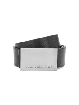Tommy Hilfiger - Amos Mens Leather Reversible Belt Black & Grey