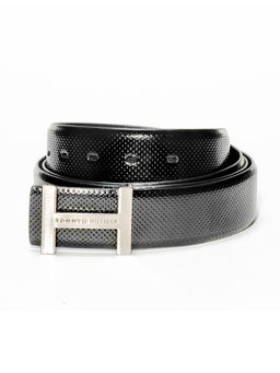 Tommy Hilfiger - Yangy Mens Leather Belt Medium Size Black
