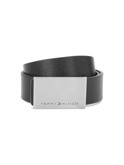 Tommy Hilfiger - Amos Mens Leather Belts Black - Brown