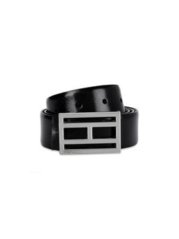 Tommy Hilfiger - Prescott Plus Reversible Mens Leather Belt Solid Large Black/Wine