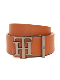 Tommy Hilfiger - Ruth Reversible Mens Leather Belt Solid Brown-Tan