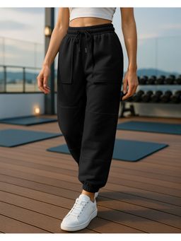 Bewakoof - Air 1.0 Women's Black Oversized Joggers