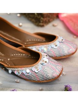 Coral Haze - Blue Tafta Juttis