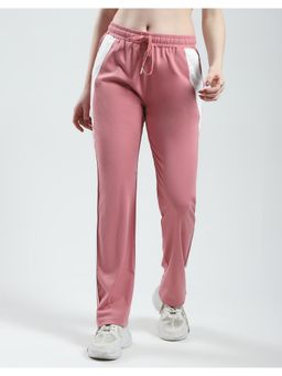 Monte Carlo - Womens Pink Solid Regular Fit Pant