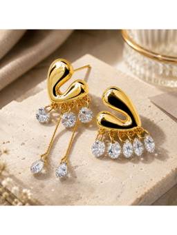 Salty - Liquid Sway Spark Drop Earrings