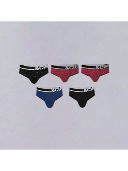 Tailor and Circus - Men Printed Modal Briefs (Pack of 5)