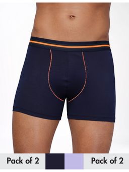 Technosport - Men Colorblock ELASTO LITE Trunks (Pack of 2)