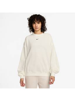 Nike - Sportswear Womens Studio Fleece Sweatshirt - Off White
