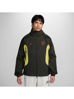 Nike - Sportswear Mens Paris Saint-Germain Jordan Travel Jacket - Black