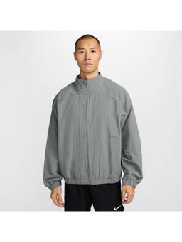 Nike - Sportswear Mens Dri-FIT Oversized Full-Zip Woven Jacket - Grey