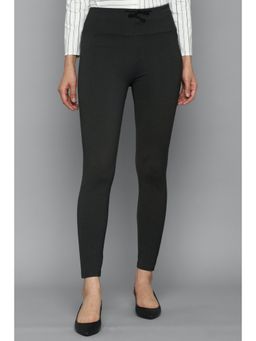 Allen Solly - Solid Grey Trousers