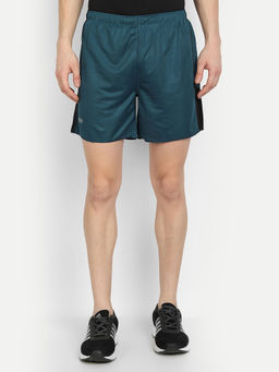 Dida - Green Men Stretchable Breathable Regular Fit Activewear Short