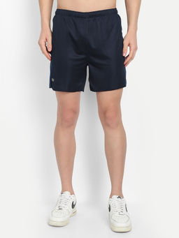 Dida - Navy Blue Men Stretchable Breathable Regular Fit Activewear Short