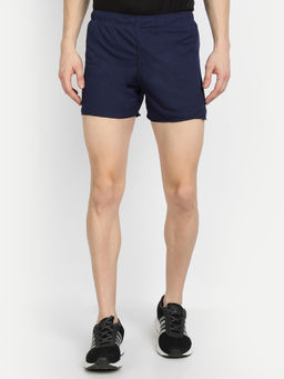 Dida - Navy Blue Men Breathable Regular Activewear Multi-Purpose Athletic Short