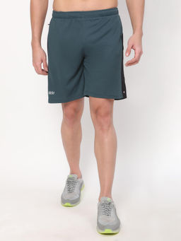 Dida - Green Men Trendy Durable Regular Fit Activewear Wear Short