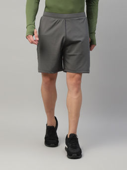 Dida - Grey Men Trendy Regular Fit Multi-Purpose Activewear Workout Short