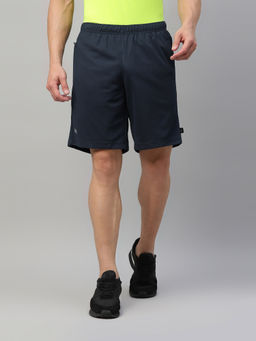 Dida - Navy Blue Men Light Classic Regular Fit Multi-Purpose Sports Short