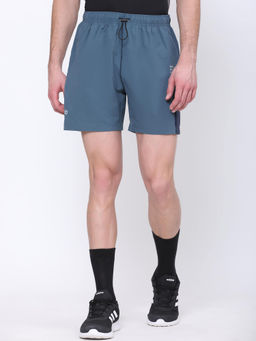 Dida - Blue Men Comfort Fit Multi-Purpose Activewear Elite Sports Short