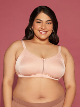 Nykd by Nykaa - Luxe Jacquard M-frame Bra - Nude Nyb232