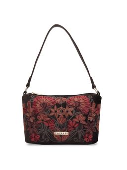 Caprese - Tresna Embroidery Crossbody Brown Handbag (M)