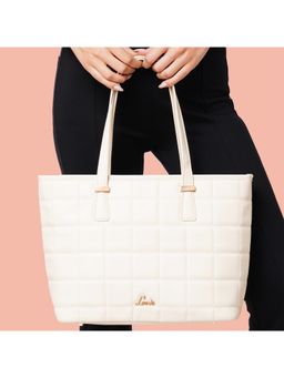 Lavie - Women's Box Sherry Tote (Off-White) (L)