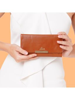 Lavie - Bimet Women's Trifold Wallet (Tan) (L)