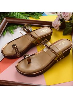 XE Looks - Gorgeous And Sleek Comfortable Soft Wedge Slippers
