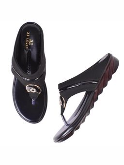XE Looks - Classy and Timeless Comfortable Lycra Flat Slippers