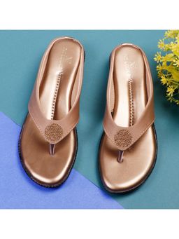 XE Looks - Graceful And Poised Synthetic Leather Comfortable Flats