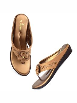 XE Looks - Modern And Graceful Flower Design Comfort Flat Slippers