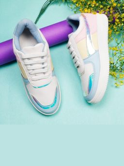 XE Looks - Comfortable And Modern Vegan Leather Stylish Sneakers