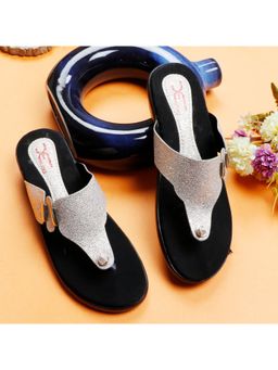 XE Looks - Sparkling And Alluring Stylish Flat Fashion Slippers