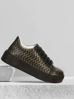XE Looks - Trendy And Glamorous Vegan Leather Sneakers