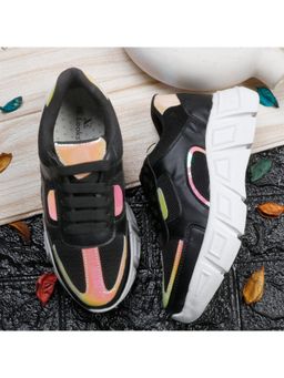 XE Looks - Modern And Trendy Design Vegan Leather Sneakers