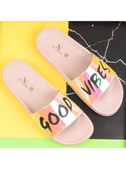 XE Looks - Pink Good Vibes Design Soft And Stylish Sliders
