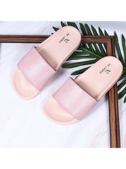 XE Looks - Pink Sleek Grain Design Comfortable And Easygoing Sliders