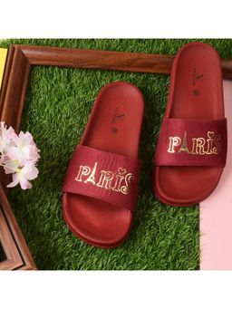 XE Looks - Red Paris Design Comfortable And Leisurely Sliders