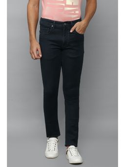 Louis Philippe - Men Navy Dark Super Slim Fit Jeans