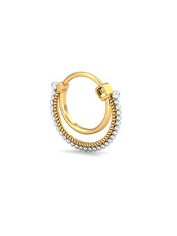 KuberBox - Poorv Septum Nose Ring 14K Gold