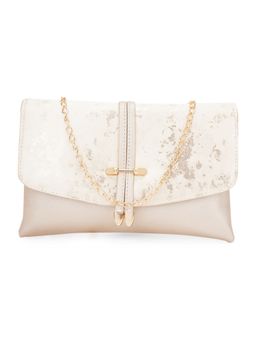 Lavie - Chirpy Envelope Clutch (Gold Metallic) (S)