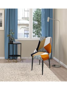 House of Quirk - Stretch Removable Short Dining Chair Cover- Multi-Color