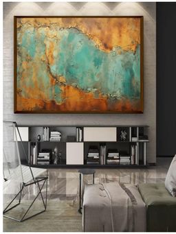 Artsense - Premium Framed Canvas Wall Painting- Multi-Color