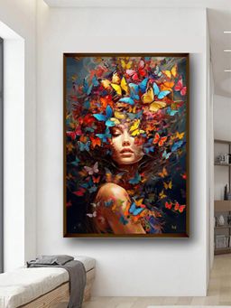 Artsense - Premium Framed Canvas Wall Painting- Multi-Color