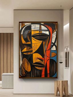 Artsense - Premium Graphic Framed Canvas Wall Painting- Multi-Color