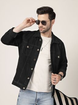 Style Quotient - Men Black Solid Demin