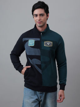 Free Authority - Official Dc Comics Men Superman Printed Regular Fit Multicolor Sweatshirt