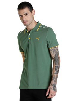 Puma - Contrast Tipping Mens Green T-Shirts