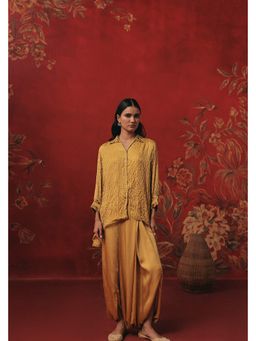Twenty Nine - Mustard A-Line Hi Low Tunic