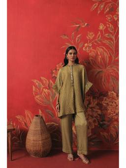 Twenty Nine - Green Oversize Hi Low Kaftan